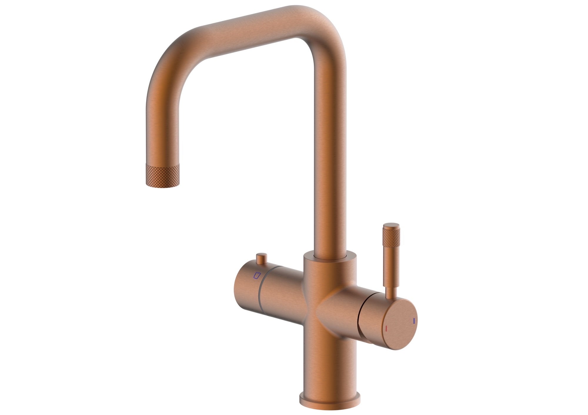 Etna 4-in-1 instant boiling water kitchen mixer - brushed copper (KT7014)